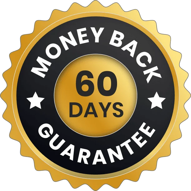60-Day Money Back Guarantee Badge